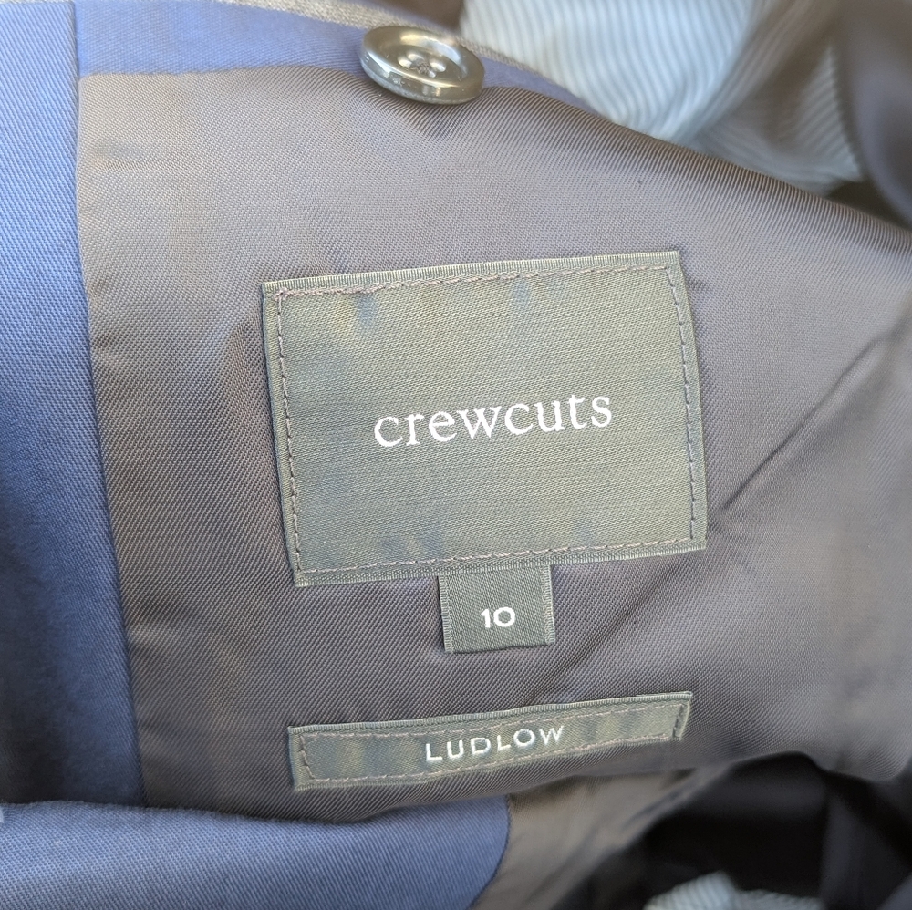 Crewcuts Boys Ludlow Suit Size 10 & 10 Slim - Picture 4 of 9